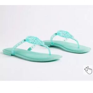 Torrid Medallion T-Strap Sandal (WW) Size 8.5 Wide NWT